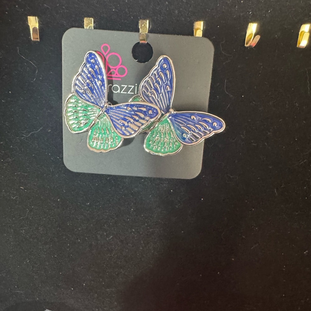 Paparazzi Silver Statement Earrings